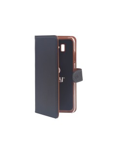 Celly WALLY789 custodia per cellulare 15,2 cm (6") Custodia a libro Nero, Marrone