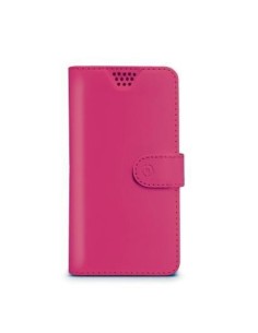Celly Wally Unica custodia per cellulare 15,2 cm (6") Custodia a borsellino Fucsia