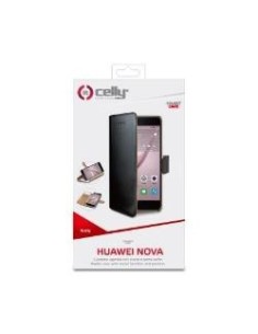Celly WALLY621 custodia per cellulare 12,7 cm (5") Custodia a libro Nero