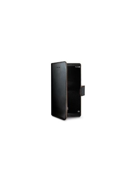 Celly WALLY594 custodia per cellulare 14 cm (5.5") Custodia a borsellino Nero