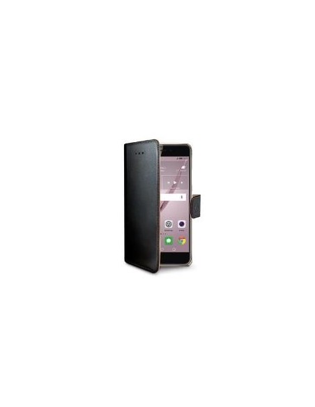 Celly WALLY622 custodia per cellulare 14 cm (5.5") Custodia a borsellino Nero