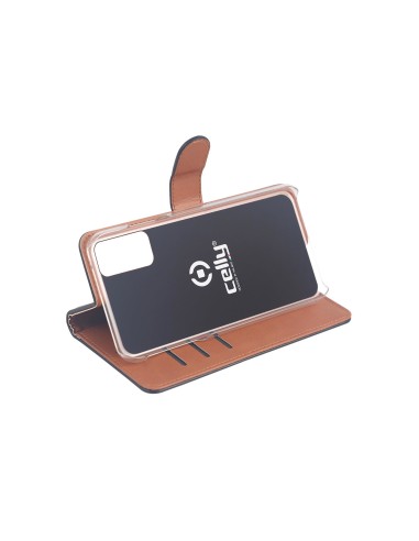 Celly Wally custodia per cellulare 15,5 cm (6.1") Custodia a borsellino Nero