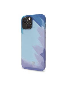 Celly WATERCOLOR iPhone 13 custodia per cellulare 15,5 cm (6.1") Cover Blu