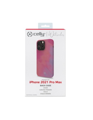 Celly WATERCOLOR iPhone 13 Pro Max custodia per cellulare 17 cm (6.7") Cover Rosa