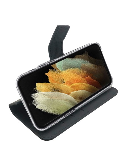 Celly Wally custodia per cellulare 17,3 cm (6.8") Custodia a borsellino Nero
