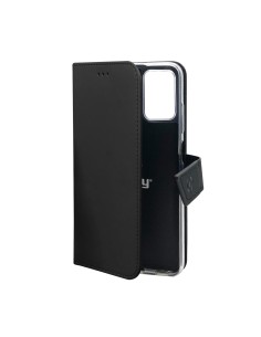 Celly Wally custodia per cellulare 16,5 cm (6.5") Custodia a borsellino Nero