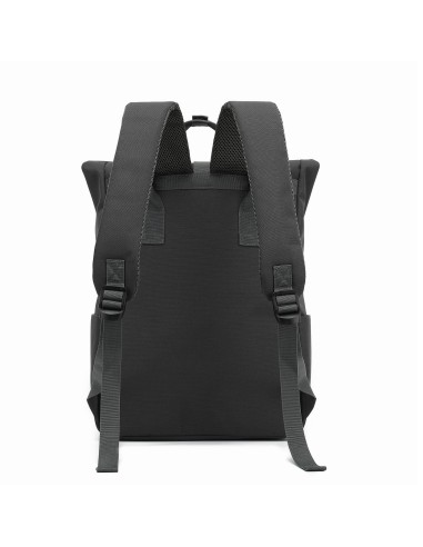 Celly VENTUREPACKBK zaino Zaino da viaggio Nero PU pelle, Poliestere