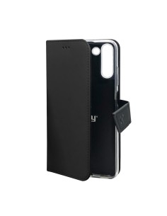 Celly Wally custodia per cellulare 16,8 cm (6.6") Custodia flip a libro Nero