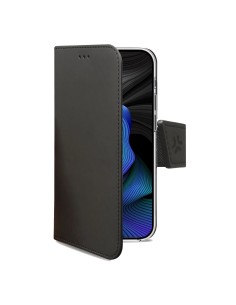 Celly WALLY1053 custodia per cellulare 15,5 cm (6.1") Custodia a borsellino Nero