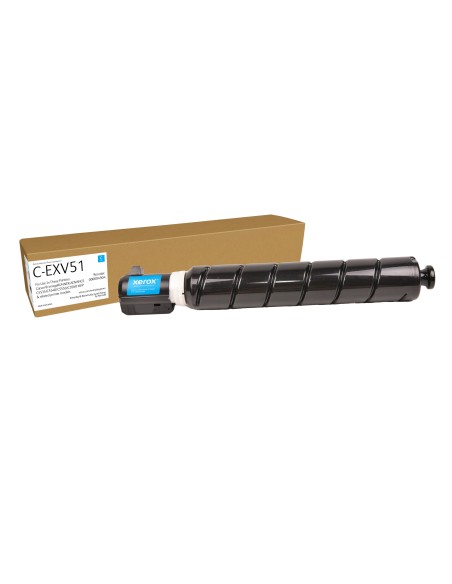 Everyday Rigenerato Toner rigenerato Everyday™ di Xerox Ciano compatibile con Canon C-EXV51 (0482C002), Capacità standard