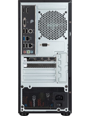 MSI Pro DP180 13-433IT Intel® Core™ i7 i7-13700F 16 GB DDR4-SDRAM 1 TB SSD Windows 11 Pro Desktop PC Nero