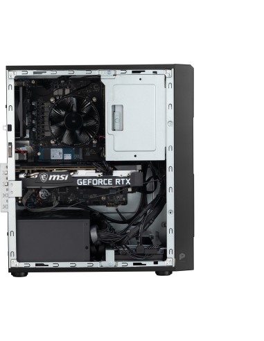 MSI Pro DP180 13-433IT Intel® Core™ i7 i7-13700F 16 GB DDR4-SDRAM 1 TB SSD Windows 11 Pro Desktop PC Nero