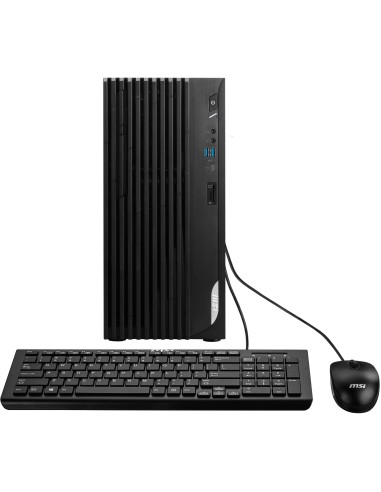 MSI Pro DP180 14NUC-424IT Intel® Core™ i7 i7-14700F 16 GB DDR4-SDRAM 1 TB SSD NVIDIA GeForce RTX 4060 Windows 11 Pro Desktop PC
