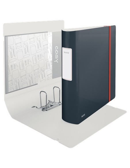Leitz 10380089 raccoglitore ad anelli A4 Nero
