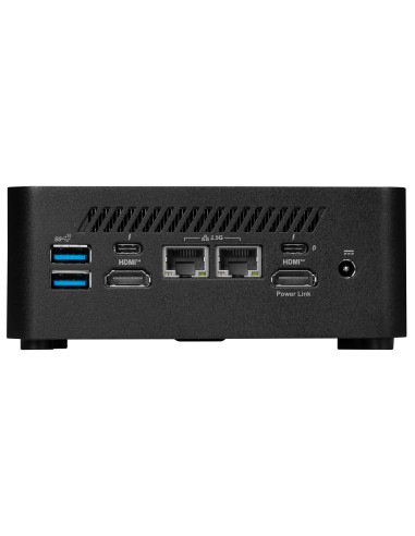 MSI Cubi NUC 1M-028IT Intel Core 3 100U 8 GB DDR5-SDRAM 512 GB SSD Windows 11 Pro Mini PC Nero