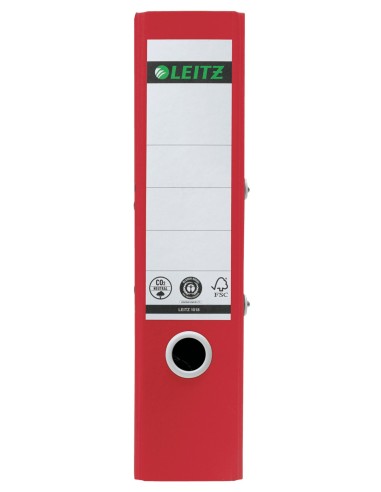 Leitz 10180025 raccoglitore ad anelli A4 Rosso