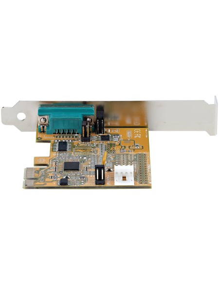 StarTech.com Scheda seriale PCI Express a 1 porta Scheda di interfaccia seriale da PCIe a RS232 (DB9), Scheda PCIe per PC con