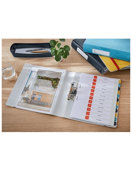 Leitz 10390019 raccoglitore ad anelli A4 Giallo