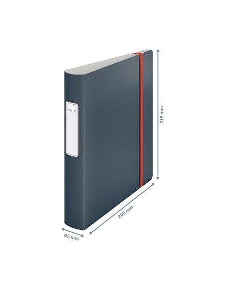 Leitz 10390089 raccoglitore ad anelli A4 Nero