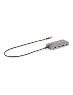 StarTech.com Adattatore Multiporta USB-C - Docking Station USB Type-C 2x 4K30Hz + HDMI e DisplayPort 4K 60Hz, Hub USB a 3 Porte 2