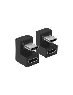 Equip Adattatore USB-C U plug, 10Gbps, PD 100W , confezione da 2 pezzi