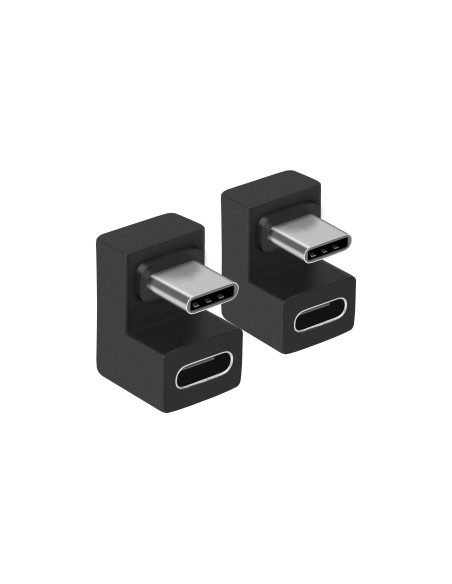 Equip Adattatore USB-C U plug, 10Gbps, PD 100W , confezione da 2 pezzi