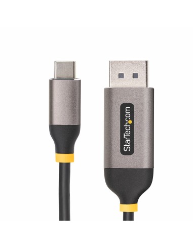 StarTech.com Cavo USB-C a DisplayPort da 3m, 8K 60Hz, 4K 144Hz, HDR, Cavo adattatore USB Tipo-C a DP 1.4, Convertitore video