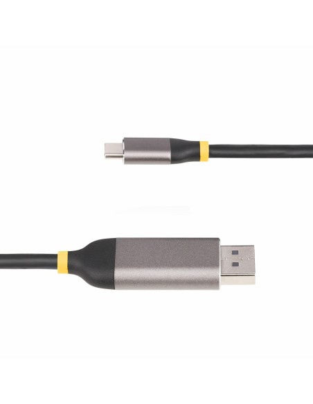 StarTech.com Cavo USB-C a DisplayPort da 3m, 8K 60Hz, 4K 144Hz, HDR, Cavo adattatore USB Tipo-C a DP 1.4, Convertitore video