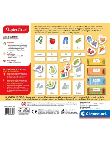 Clementoni Sapientino 16868 giocattolo educativo