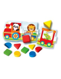 Clementoni Sapientino Montessori - Il Trenino Delle Forme
