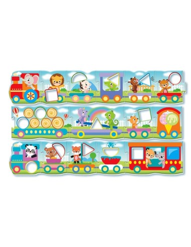 Clementoni Sapientino Montessori - Il Trenino Delle Forme