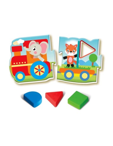 Clementoni Sapientino Montessori - Il Trenino Delle Forme