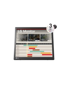 LG 17BR30T-B.AWM Monitor PC 43,2 cm (17") 1280 x 1024 Pixel SXGA LCD Touch screen Nero