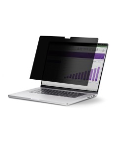 StarTech.com Filtro privacy per MacBook Air 2023 2024 da 15", Privacy Screen Protector antiriflesso rimovibile e reversibile,