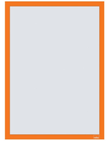 Nobo 1915698 cornice magnetica A3 Arancione