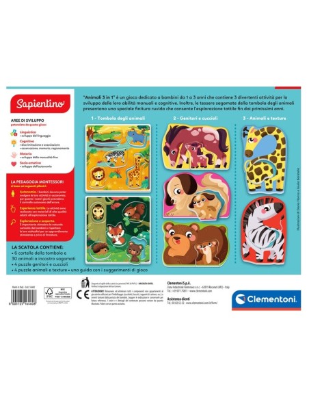Clementoni Montessori 16460 giocattolo educativo
