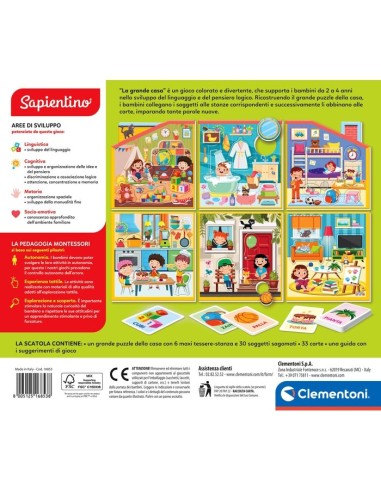 Clementoni Sapientino Montessori - La Grande Casa