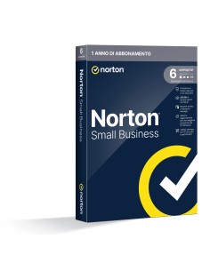 Norton Small Business | Protezione antivirus per piccole imprese e small office | 6 dispositivi | Licenza di 1 anno 2