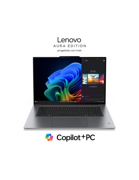 Lenovo ThinkPad X9-15 Gen 1 Copilot+ PC Intel Core Ultra 7 258V Computer portatile 38,9 cm (15.3") 2.8K 32 GB LPDDR5x-SDRAM 1