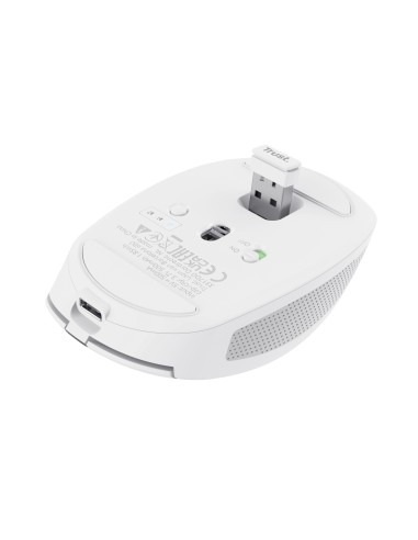 Trust Ozaa mouse Ufficio Mano destra RF senza fili + Bluetooth Ottico 3200 DPI