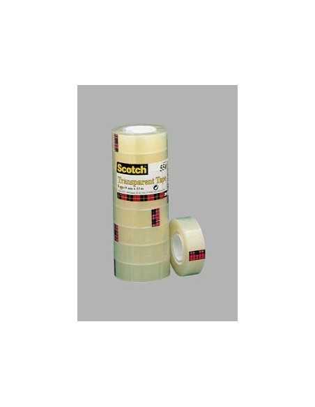 3M Scotch CF10NASTRO TRASP 550 15MMX3M 550-1533 86877 3134375305259 COLLE E NASTRI ADESIVI