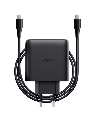 Trust Maxo Caricabatteria a 2 porte USB-C GaN da 65 W