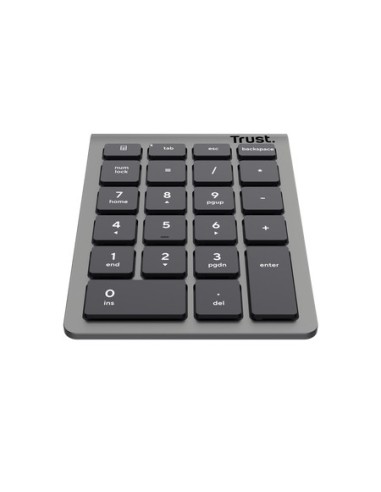 Trust Xalas tastierino numerico Laptop PC RF Wireless Argento