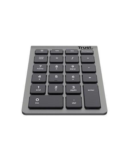 Trust Xalas tastierino numerico Laptop PC RF Wireless Argento