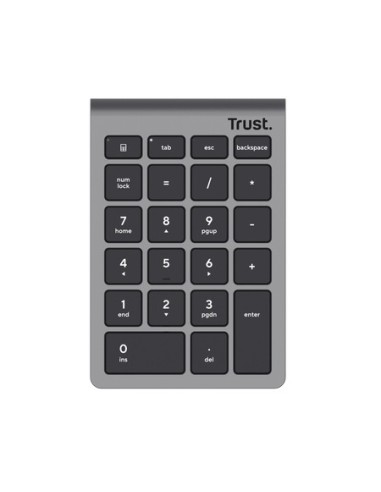 Trust Xalas tastierino numerico Laptop PC RF Wireless Argento
