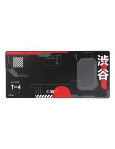 Trust GXT 759 XXL Tappetino per mouse per gioco da computer Nero, Grigio, Rosso, Bianco