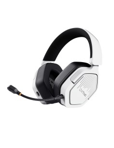 Trust GXT 493W Carus Auricolare Con cavo e senza cavo A Padiglione, Casco Gaming USB Type-C   USB Type-A Bluetooth Bianco