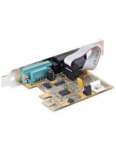 StarTech.com Scheda seriale PCI Express a due porte Scheda di interfaccia seriale da PCIe a 2x RS232 (DB9), Scheda PCIe per PC 2