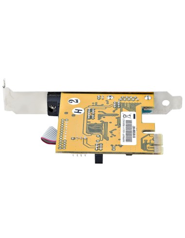 StarTech.com Scheda seriale PCI Express a due porte Scheda di interfaccia seriale da PCIe a 2x RS232 (DB9), Scheda PCIe per PC