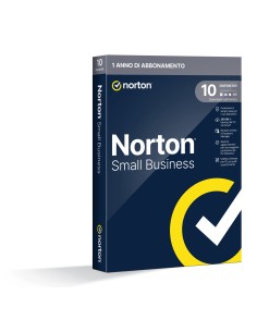 Norton Small Business | Protezione antivirus per piccole imprese e small office | 10 dispositivi | Licenza di 1 anno 2